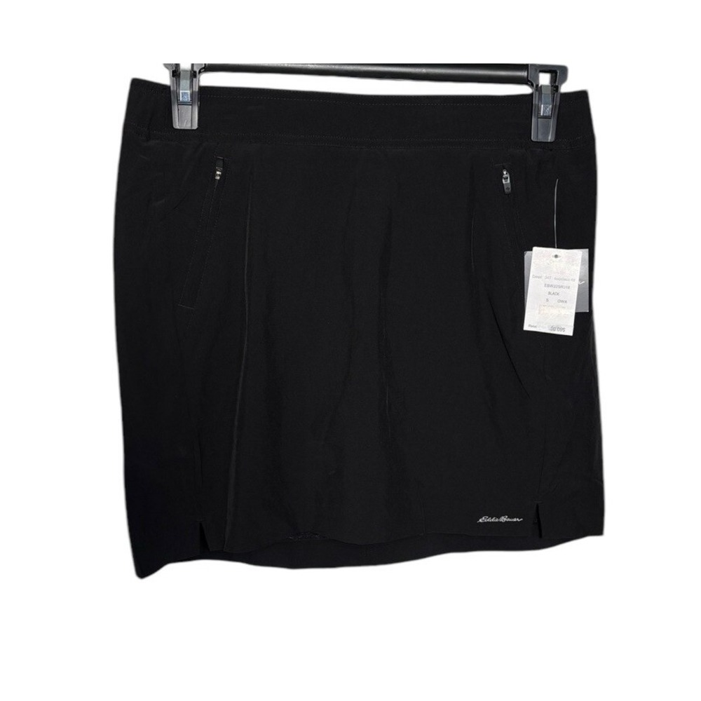 Eddie Bauer Black Skort Size Small Outdoor Golf Active